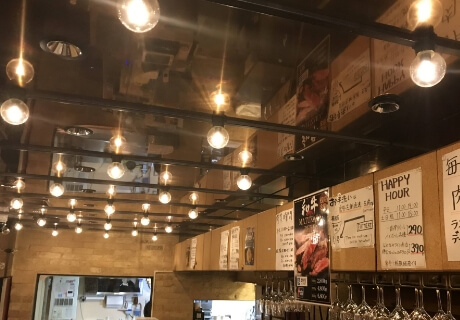 飲食店内装の様子